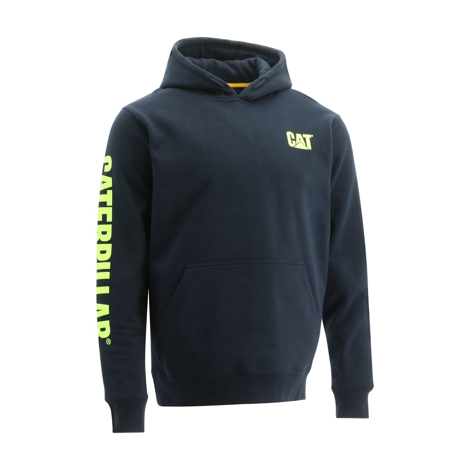 Men's Caterpillar Trademark Banner Hoodies Navy Ireland WURG09724